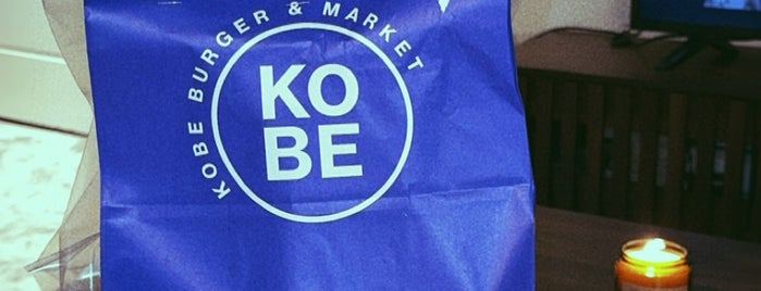 KOBE Burger & Market is one of Want to go.