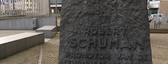 Robert Schuman monument is one of Belgique.