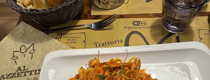 Trattoria Algazzetino is one of Venice foods.