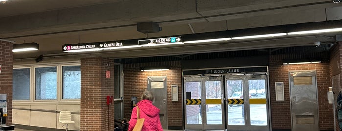 STM Station Lucien-L'Allier is one of Montreal Metro.