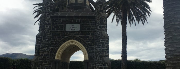 Cenotaph War Memorial is one of New Zealand: Done.