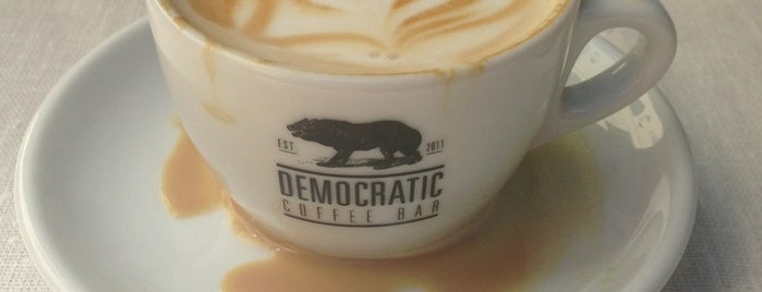 Democratic Coffee Bar is one of The 15 Best Places for Espresso in Copenhagen.