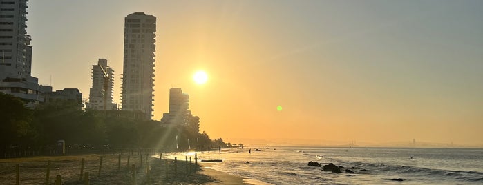 Playa de Castillo Grande is one of Cartagena.