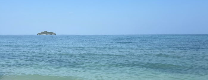 Playa agua azul is one of Conocete Cartagena, Colombia.