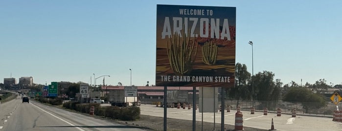 California/Arizona State Line is one of My Places I Frequent.