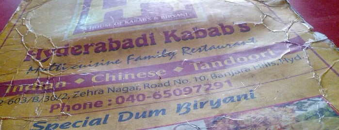 Hyderabadi Kababs is one of Food - Hyderabad.