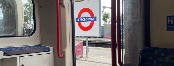 Leytonstone London Underground Station is one of Dayne Grant's Big Train Adventure.