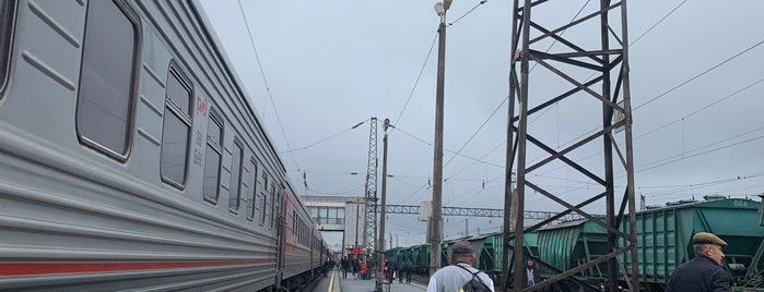 Ж/Д станция Ачинск-1 is one of Омск-Ачинск...Ачинск-Омск.