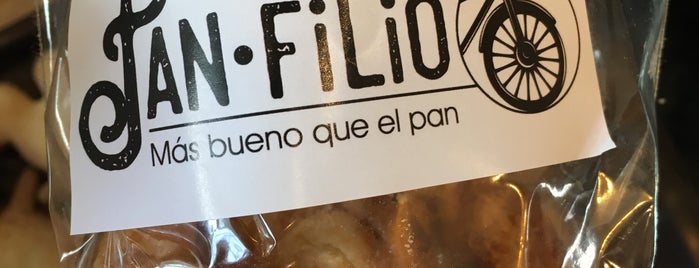 Pan-filio. Gluten Free Bakery is one of CDMX.
