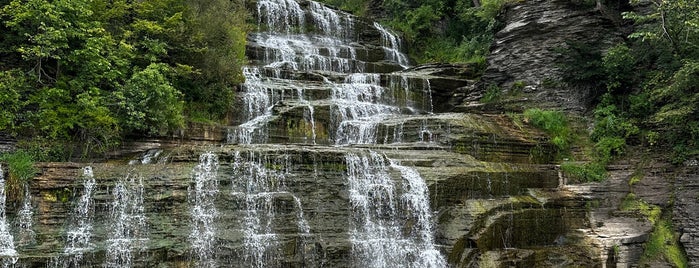 Hector Falls is one of Falls & Bakes in the Finger Lakes.