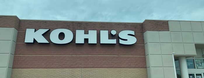 Kohl's is one of Places I go regularly.