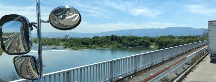 新揖斐川橋 is one of Tempat yang Disukai ばぁのすけ39号.