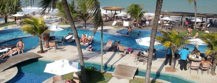 Ocean Palace Beach Resort & Bungalows is one of Tempat yang Disukai Beto.