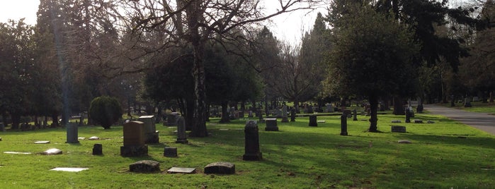 Lone Fir Cemetery is one of Portland.