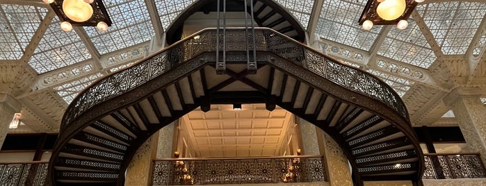 The Rookery Building is one of Chi.