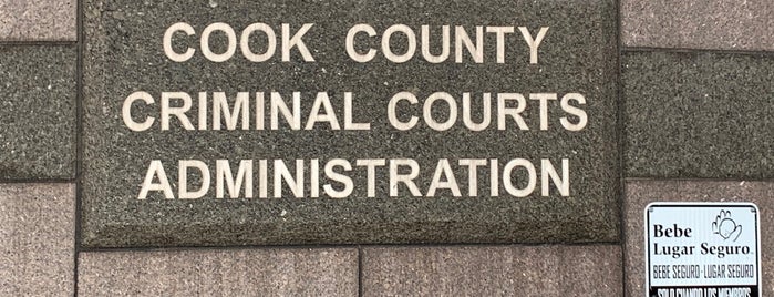 Cook County Criminal Courts Building is one of The Legal World.