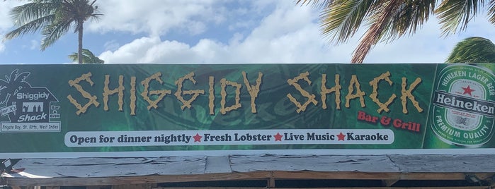 Mr. X's Shiggidy Shack is one of St kitts.