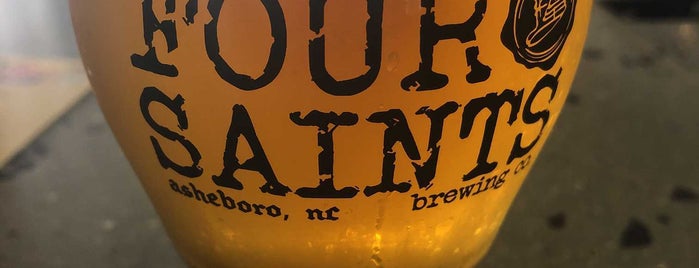 Four Saints Brewing Company is one of NC Craft Breweries.