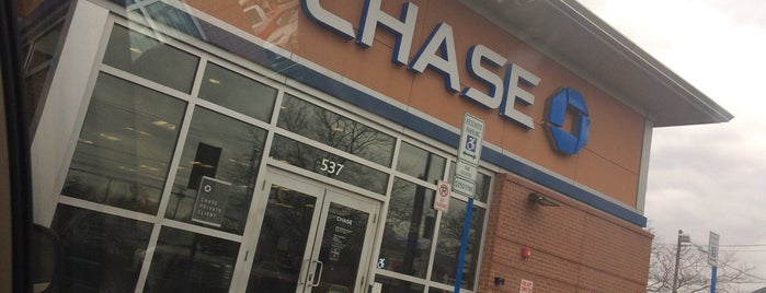 Chase Bank is one of My places 3.