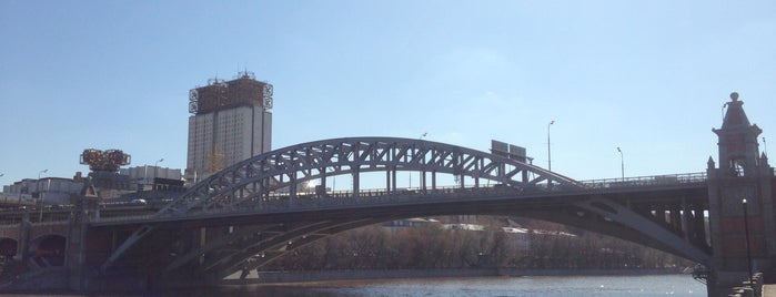 Андреевский ж/д мост is one of Мосты Москвы / Bridges of Moscow.