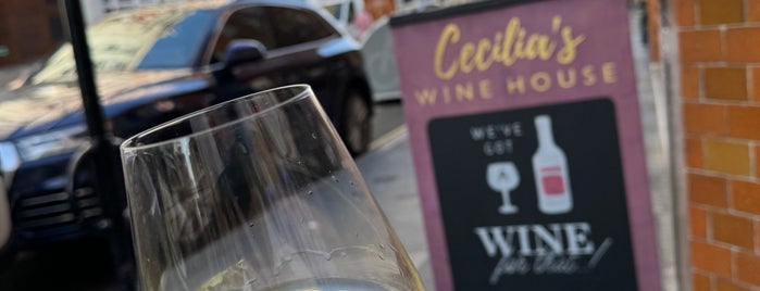 Cecilia's Wine House is one of Juha's London Favorites.