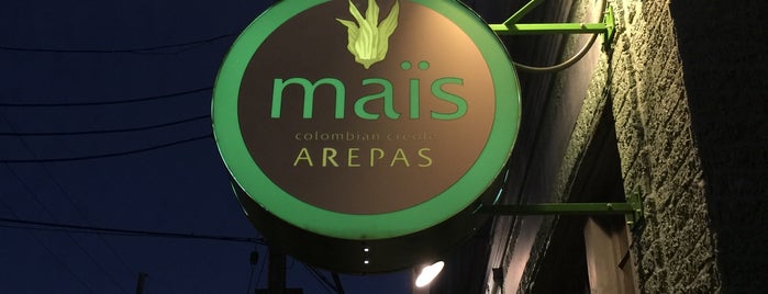 Maïs Arepas is one of To Eat New Orleans.