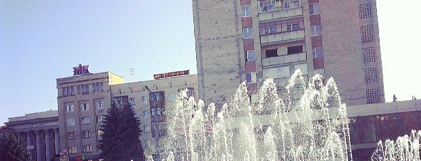 Фонтан на Соборной площади is one of Интересные места Житомира.