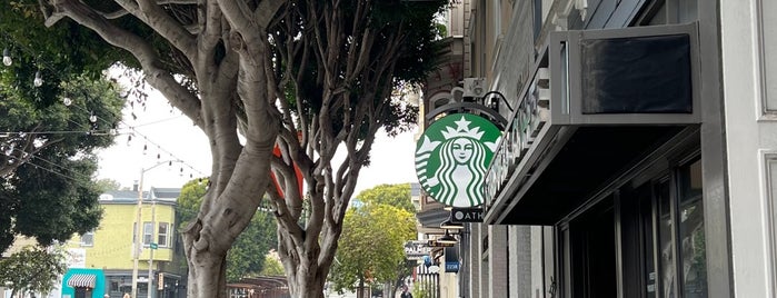 Starbucks is one of I'm the mayor!.