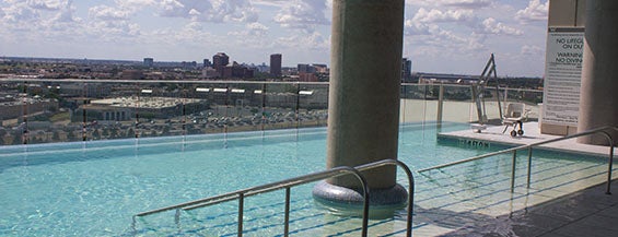 W Victory Rooftop Pool & Bar is one of Dallas Observer.
