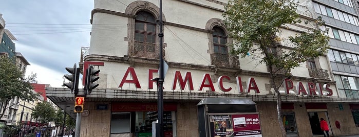 Farmacia París is one of mx city.