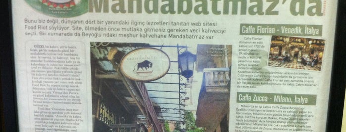 Mandabatmaz is one of Coffee Shop.