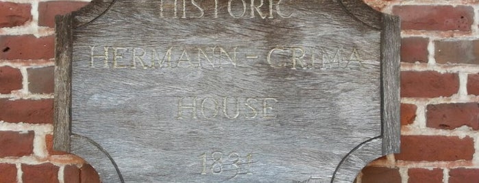 Hermann-Grima House is one of Nola Chrimbus.