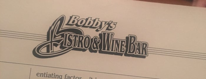 Bobby's Bistro & Wine Bar is one of Locais curtidos por Rozanne.