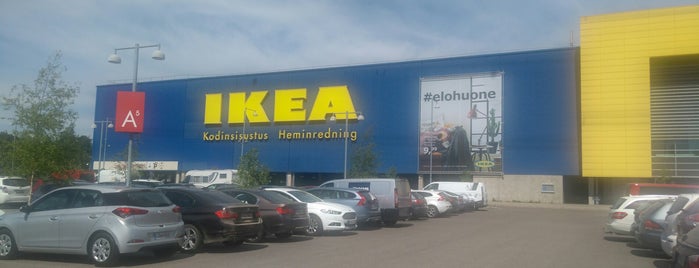 IKEA is one of Shops and Malls I've spent money at.