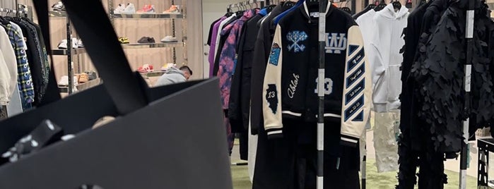 Off-White is one of New York Store check.