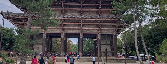 Nandaimon Gate is one of Nara.