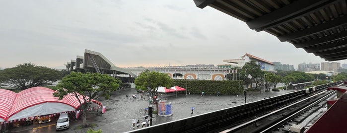 MRT Yuanshan Station is one of taiwan.