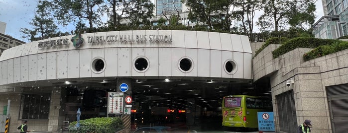 Taipei City Hall Bus Station is one of Tempat yang Disukai Dan.