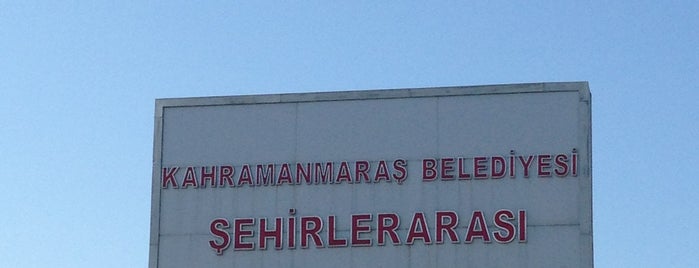 Kahramanmaraş Şehirler Arası Otobüs Terminali is one of Agk : понравившиеся места.