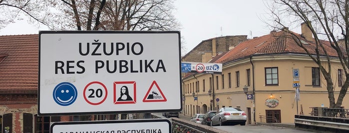 Užupis is one of Литва.