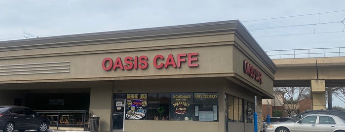 Oasis Cafe is one of Faves.