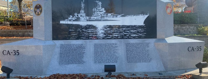 USS Indianapolis Memorial is one of Indiana Memorial Sites.