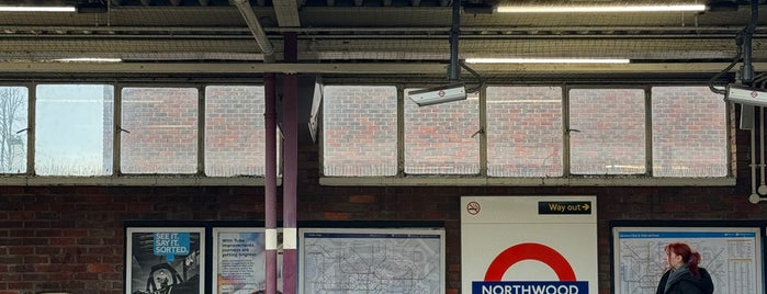 Northwood London Underground Station is one of Stations - LUL used.
