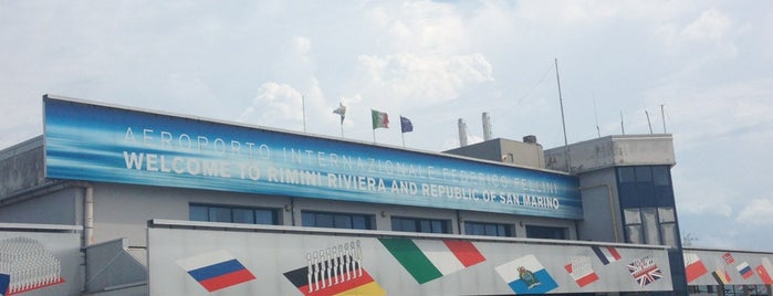 Aeroporto di Rimini Miramare (RMI) is one of Rimini WiFi.