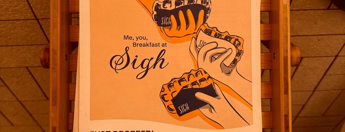 Sígh is one of Riyadh Coffee’s List 💗✨.