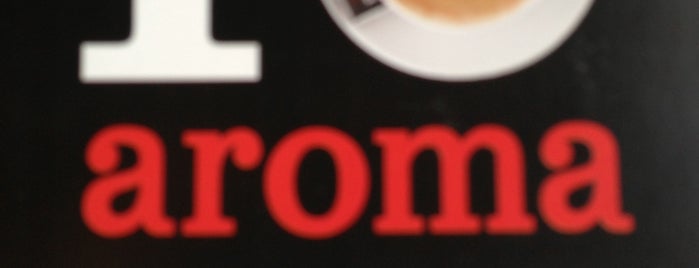 aroma espresso bar is one of Dating places.