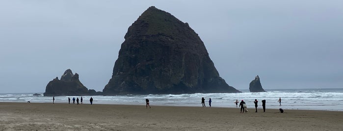 City of Cannon Beach is one of Oregon - The Beaver State (1/2).