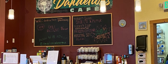 Dandelions Cafe is one of Coffee shops to try.