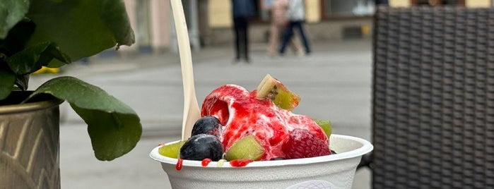 Fabi's Frozen Bio Yogurt is one of Salzburg 🇦🇹.