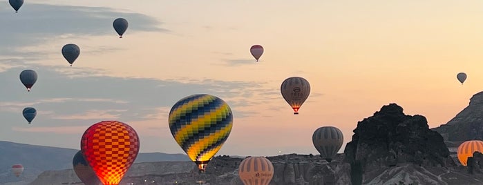 Goreme Balloons  Take Off Area is one of Cappadocia.